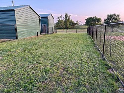 Fenced play areas